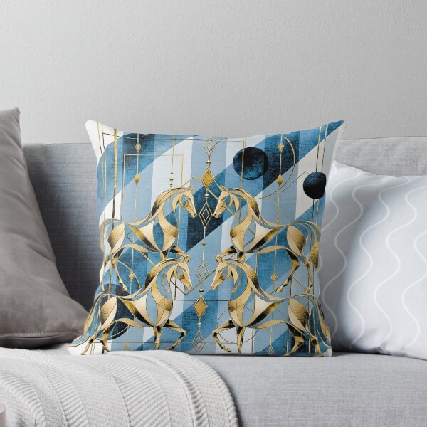 Item preview, Coastal Geometry: Azure & D´Or Collection #8 designed and sold by Helios Be. Lavsh.