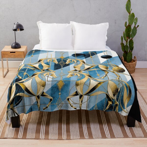 Item preview, Coastal Geometry: Azure & D´Or Collection #8 designed and sold by Helios Be. Lavsh.