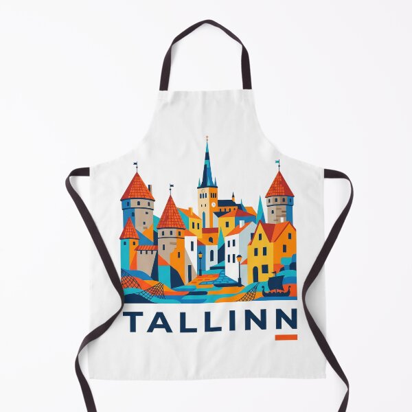 Item preview, Tallinn Estonia Medieval Old Town Travel Art designed and sold by OzzFrequency.