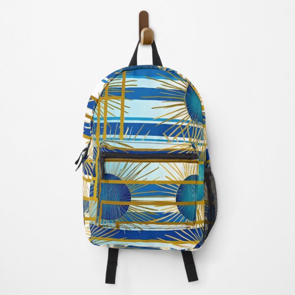 Item preview, Coastal Geometry: Azure & D´Or Collection #9 designed and sold by Helios Be. Lavsh.
