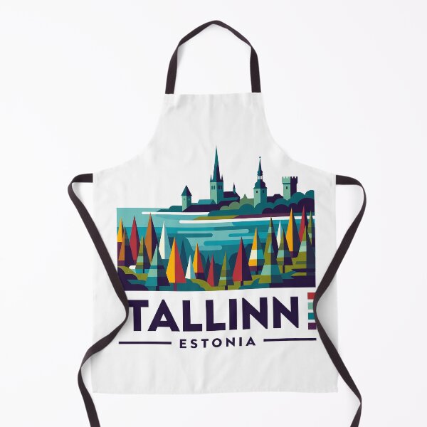 Item preview, Tallinn Estonia Medieval Old Town Travel Art designed and sold by OzzFrequency.