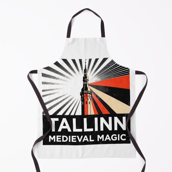 Item preview, Tallinn Estonia Medieval Old Town Travel Art designed and sold by OzzFrequency.