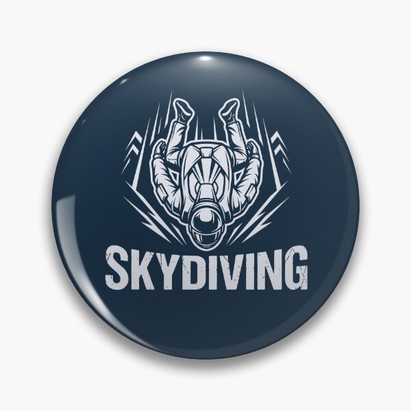 Item preview, Skydiving Freefall Extreme Sport Skydiver Adventure Graphic    designed and sold by KiwiRider.