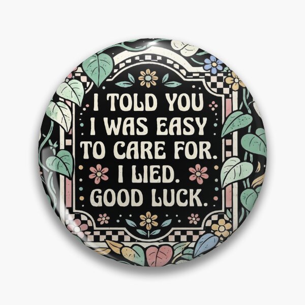 Item preview, Funny Easy Plant Care Sarcastic Botanical Quote Art designed and sold by LayercraftArt.