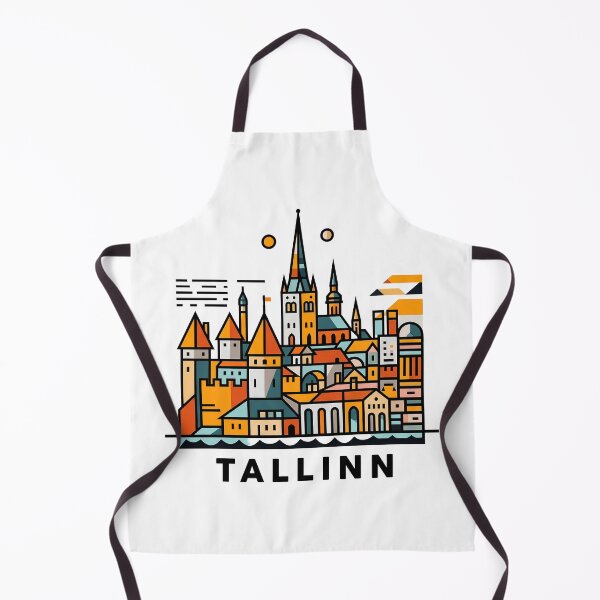 Item preview, Tallinn Estonia Medieval Old Town Travel Art designed and sold by OzzFrequency.