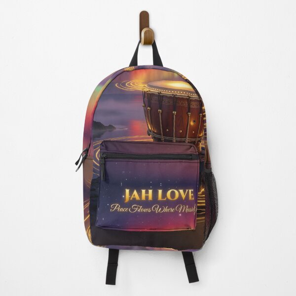 Item preview, Jah Love – Peace flows where music goes designed and sold by Hawaii26.