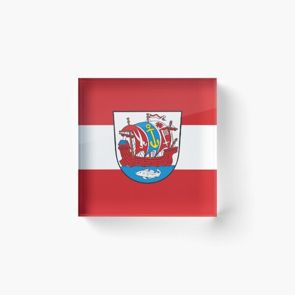 Item preview, Bremerhaven flag designed and sold by tony4urban.