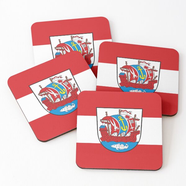 Item preview, Bremerhaven flag designed and sold by tony4urban.