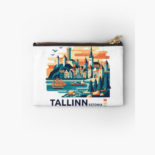 Item preview, Tallinn Estonia Medieval Old Town Travel Art designed and sold by OzzFrequency.