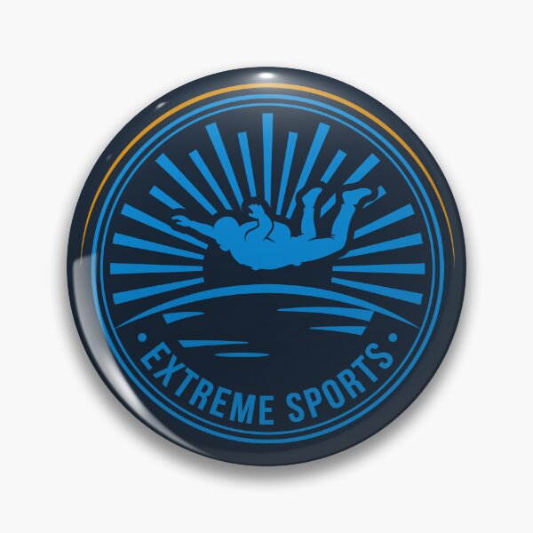 Item preview, Extreme Sports Skydiving Vintage Emblem Freefall Adventure Graphic    designed and sold by KiwiRider.