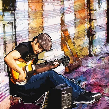 Artwork thumbnail, Busker by TimeWastingHero