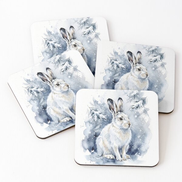 Item preview, Snowshoe Hare Winter  designed and sold by Tiffany Roy.