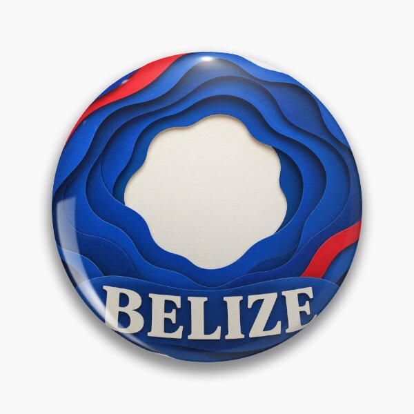 Item preview, Belize Layered Color Relief designed and sold by aihrgdesign.