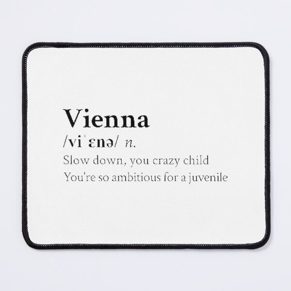 Item preview, Billy Joel Inspired Aesthetic Quote from Vienna Lyrics Artwork designed and sold by TevPeru.