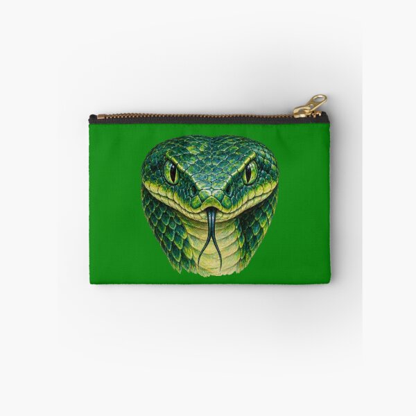 Item preview, Emerald green snake, snake head designed and sold by JOANNASKAH.