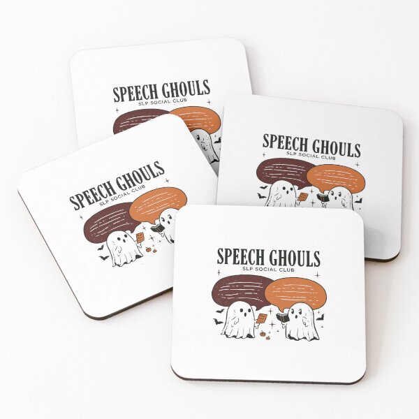 Item preview, Speech Ghouls – Funny Halloween Speech Therapy Ghost Design designed and sold by DyzioSupply.