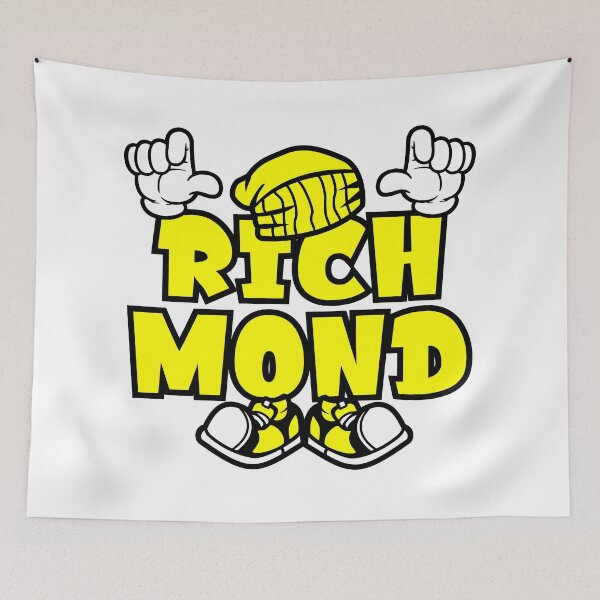 Item preview, RICHMOND Graffiti Retro Lettering designed and sold by NFTWords.