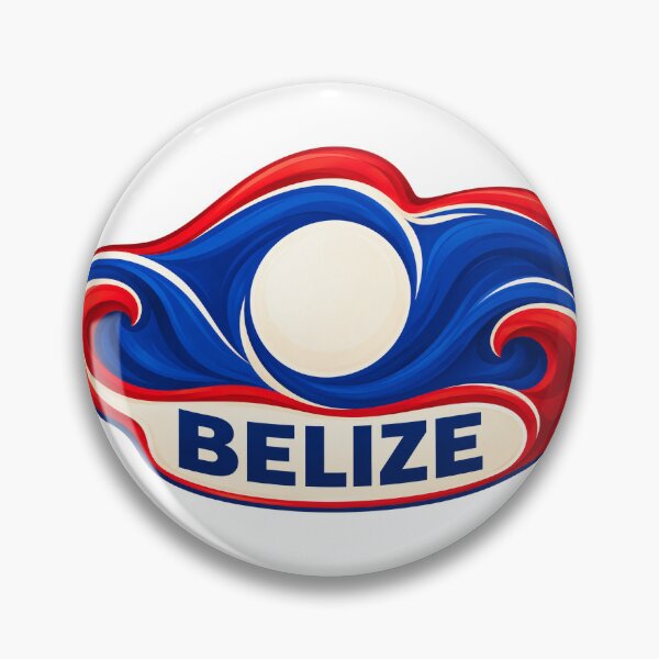 Item preview, Belize Premium Color Badge designed and sold by aihrgdesign.