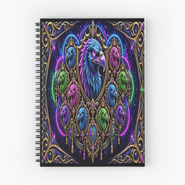 Item preview,  Cyber Gothic Royal Eagle Imperial Crest designed and sold by Breezes-of-Ida.