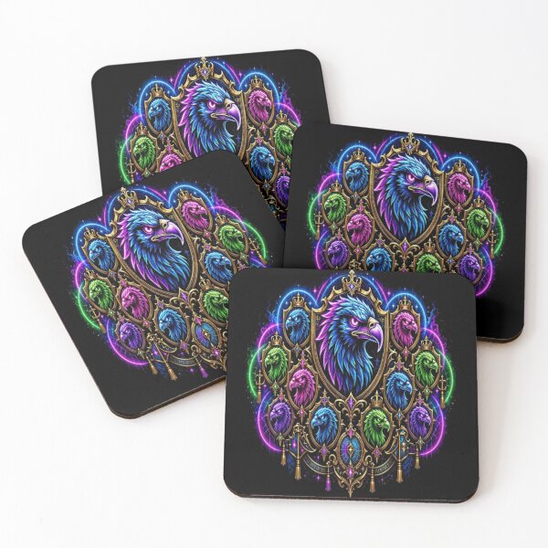 Item preview,  Cyber Gothic Royal Eagle Imperial Crest designed and sold by Breezes-of-Ida.