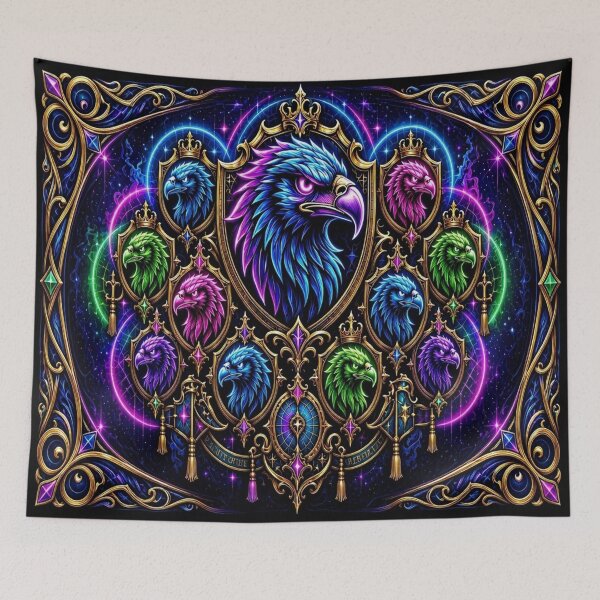 Item preview,  Cyber Gothic Royal Eagle Imperial Crest designed and sold by Breezes-of-Ida.