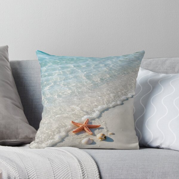 Item preview, Seashells on Tropical White Sand Beach designed and sold by Sybille-Yates.