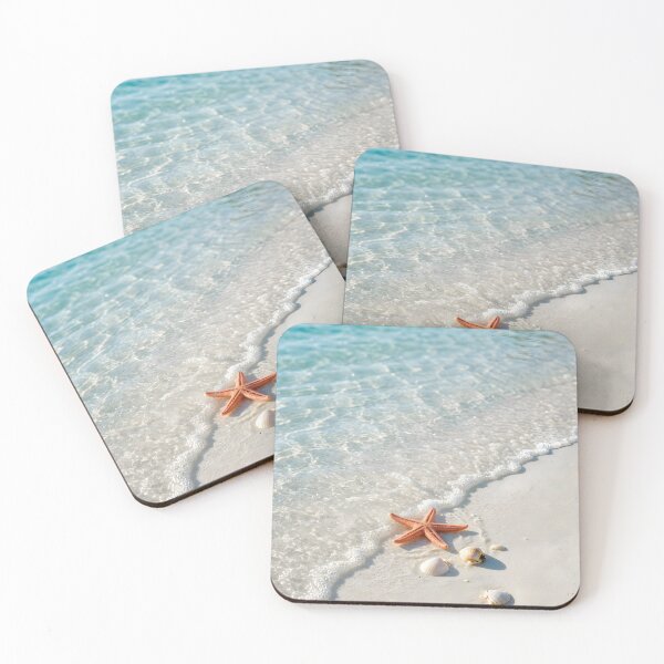 Item preview, Seashells on Tropical White Sand Beach designed and sold by Sybille-Yates.