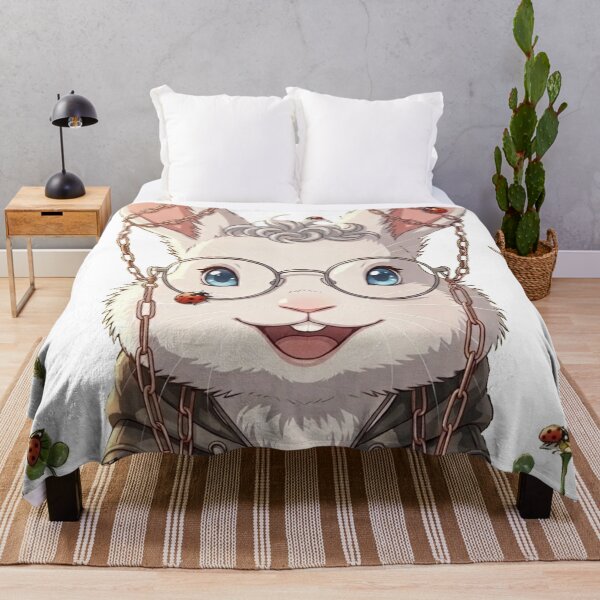Item preview, Cute Hipster White Bunny designed and sold by FVO-italydesign.