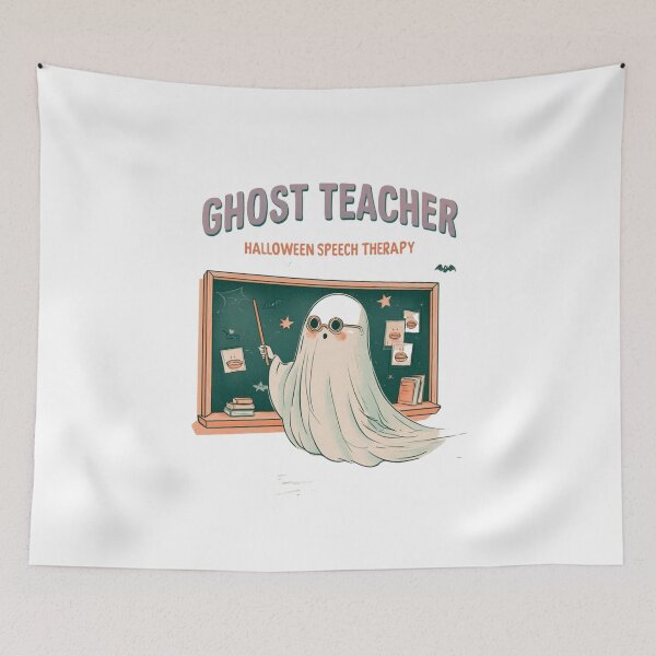 Item preview, Speech Ghouls – Funny Halloween Speech Therapy Ghost Design designed and sold by DyzioSupply.