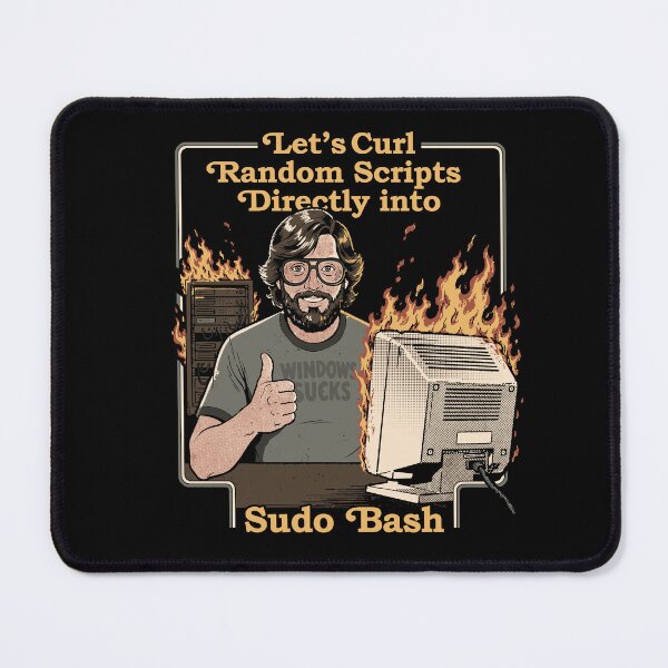 Artikelvorschau, Retro Linux Humor Sudo Bash entworfen und verkauft von Nerd Shizzle.