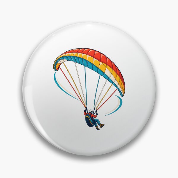 Item preview, Colorful Paraglider Canopy in Flight designed and sold by Philippa Shop.
