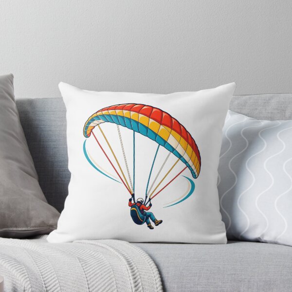Item preview, Colorful Paraglider Canopy in Flight designed and sold by Philippa Shop.