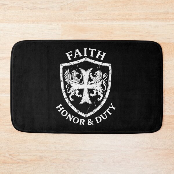 Item preview, Christian Faith, Honor, & Duty Medieval Lion Shield Templer CrusaderEmblem  designed and sold by Cree8if.