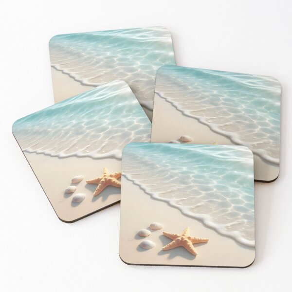 Item preview, Seashells on Tropical White Sand Beach designed and sold by Sybille-Yates.