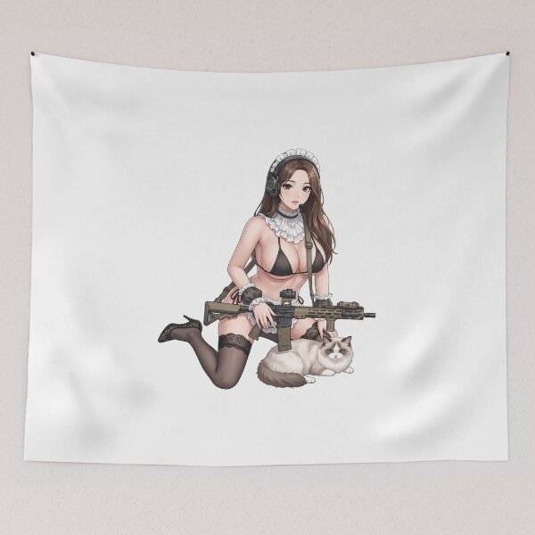 Item preview, Tactical Maid  designed and sold by RAWLIFEGRAPHIC.