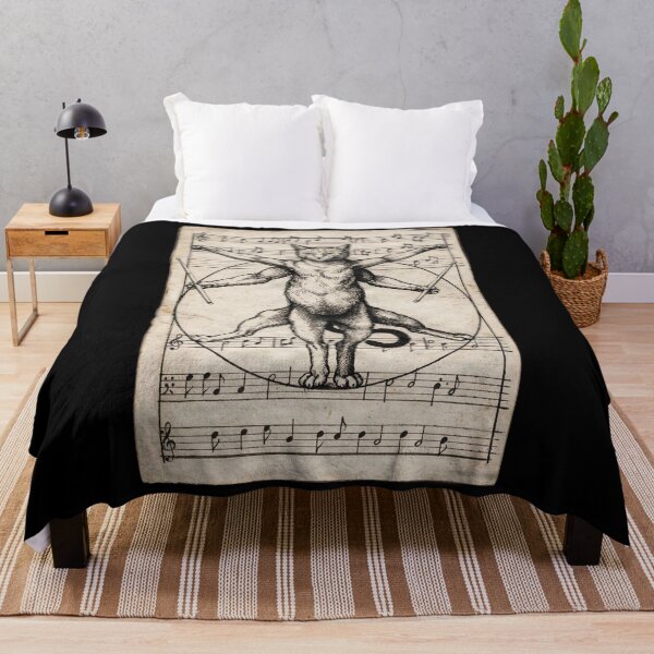 Item preview, Vitruvian Cat drummer designed and sold by I-dsgn.