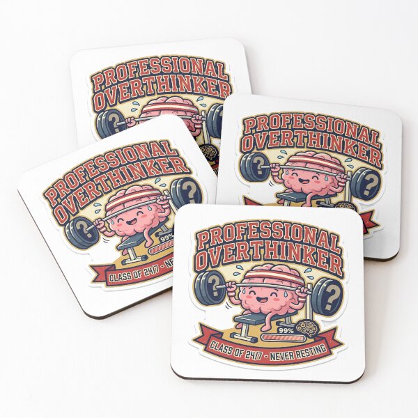 Item preview, Professional Overthinker - Class Of 24/7 Department Of Overthinking designed and sold by MonodyStore.