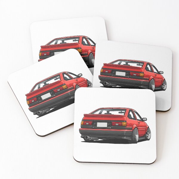 Item preview, AE86 Trueno - Initial D JDM Drift Legend designed and sold by Arslyarts.
