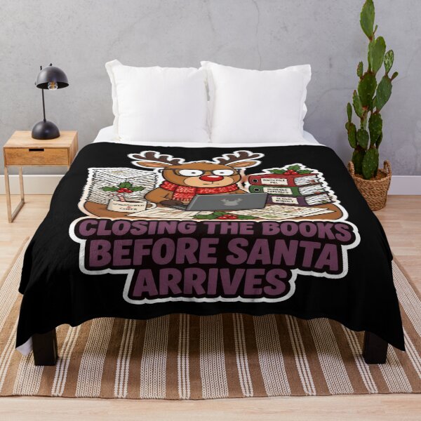 Item preview, Closing The Books Before Santa Arrives Funny Accountant Christmas designed and sold by PozivoPlus.