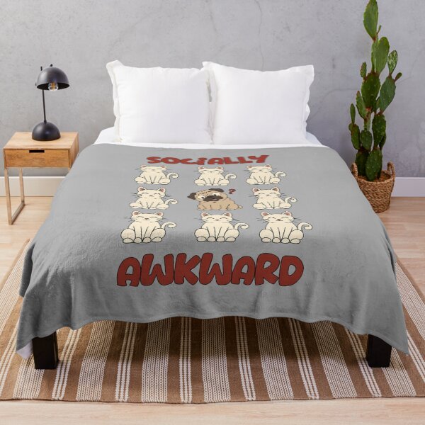 Item preview, Socially Awkward Pug designed and sold by loobsart.