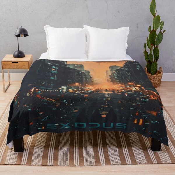 Item preview, EXODUS: Alien Mothership Over a Dystopian City designed and sold by Vintage Poster Gallery.