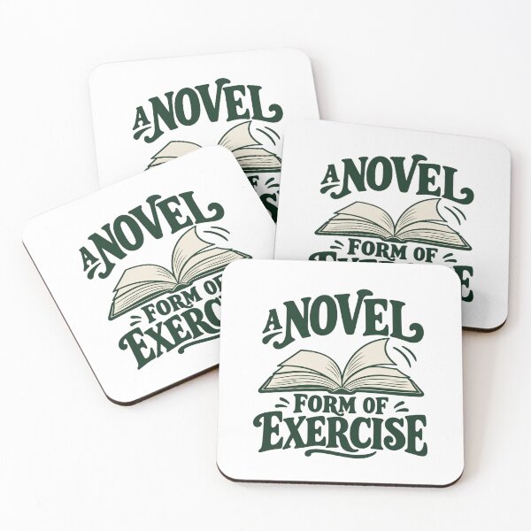 Item preview, Book Lover - A Novel Form Of Exercise designed and sold by Good Mood Foundry.