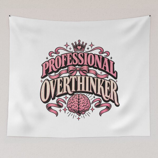 Item preview, Professional Overthinker designed and sold by InkroarCo.