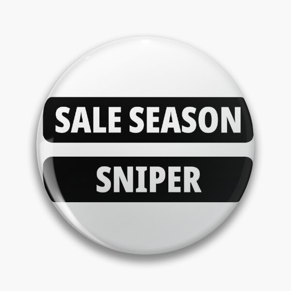 Item preview, Sale Season Sniper Funny Black Friday Sticker Deal Hunter Quote designed and sold by PRIME4YOU.