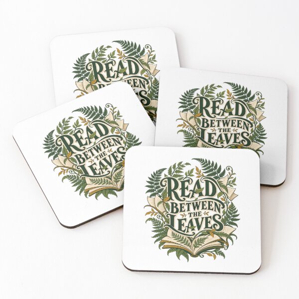 Item preview, Book Lover - Read Between The Leaves designed and sold by Good Mood Foundry.