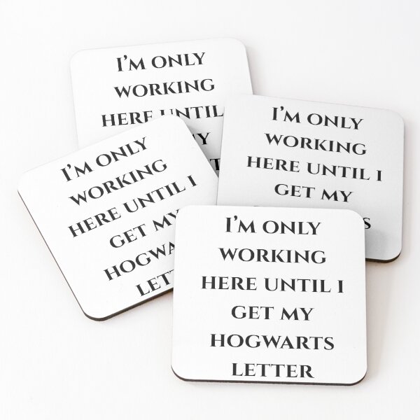Item preview, Im only working here until I get my hogwarts letter mug  designed and sold by Thewandandwit.