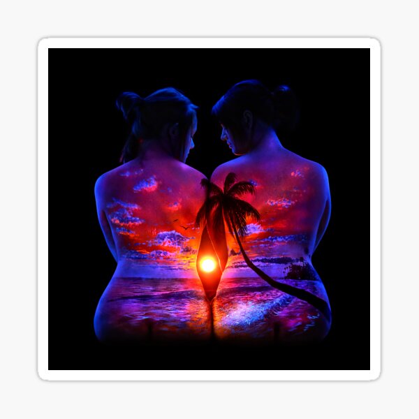 Tropical Paradise Shared Sticker