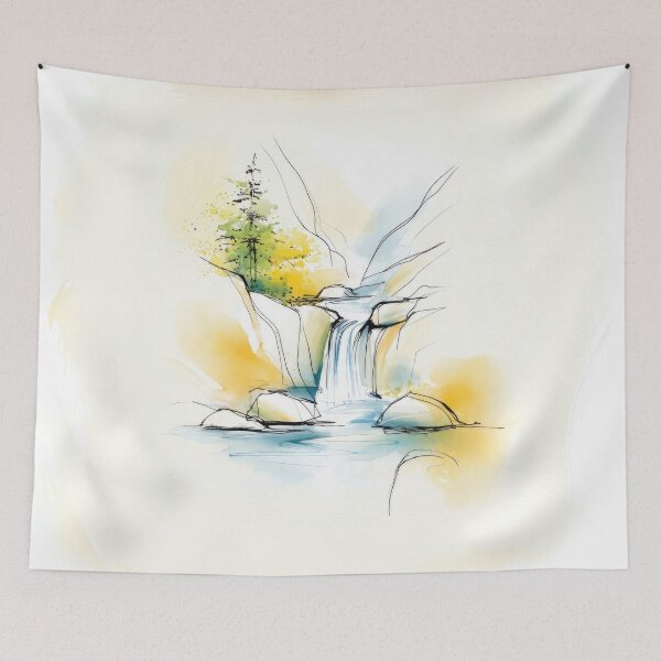 Item preview, Whispers of the Woodland Falls designed and sold by riquishop.