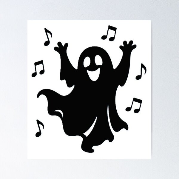 Item preview, DANCING AND SINGING GHOST designed and sold by Pabhas.