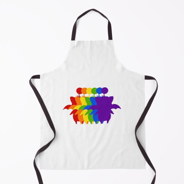 Item preview, FFXIV Rainbow Pride Moogles designed and sold by Final Fantasy Pride.